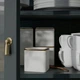Металева банка для кави, чаю, сипучих BLOMNING 10x10x10 см контейнер емність коробка 806.090.27 - зображення 6