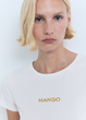 Футболка из хлопка Mango размер S - изображение 2