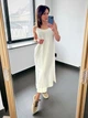 Женское платье рубашка асимметричное в полоску с поясом Катрин PARI MKPR305079 - 44, Коричневий - изображение 3