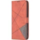 Чехол-книжка Epik Geometric Pattern для Xiaomi Poco X8 Pro Max Brown - изображение 1