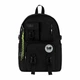 Рюкзак GoPack Education Teens 43х30.5х14 см черный (GO26-2500L-3) - изображение 1