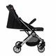 Коляска прогулянкова MoMi ESTELLE LIGHT Black-Silver - изображение 7