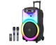 Акустическая переносная колонка ZXX-1520 300Вт 15" TWS/FM/USB/TF/BT/REC/LED/2MIC/ДК - изображение 1