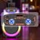 Акустическая переносная колонка ZXX-1520 300Вт 15" TWS/FM/USB/TF/BT/REC/LED/2MIC/ДК - изображение 6