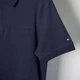 Поло длинное мужское Tommy Hilfiger Tonal Embroidery Logo TH12001.13M M Темно-синее (444587876152) - изображение 4