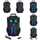Портативна акустична Bluetooth-колонка з RGB-підсвічуванням і мікрофоном ZPX-7783 15" 150Вт 70х47х38 см - изображение 6