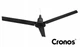 Потолочный вентилятор Cronos FC11-120 Czarny 120 см 30 Вт 230 об/мин с таймером и пультом ДУ Черный - изображение 2