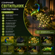 Сонячний садовий світильник у вигляді павича - зображення 5