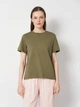 Футболка хлопковая женская Vero Moda 10294544 S Deep Lichen (5715870850772) - изображение 1