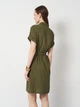 Платье-рубашка короткое летнее женское Vero Moda 10302043 XS Kalamata (5715871833057) - изображение 2