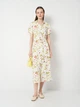 Платье-рубашка длинное летнее женское Vero Moda 10297365 M Snow White (5715874868537) - изображение 3