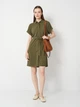 Платье-рубашка короткое летнее женское Vero Moda 10302043 XS Kalamata (5715871833057) - изображение 3