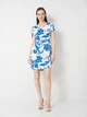 Сукня коротка літня жіноча Vero Moda 10307990 S Nebulas Blue (5715871837079) - зображення 3