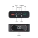 Корпус Multi-powerbank PD216, PD, QC 22.5W, під елементи 21700 до 6 шт, USB-A, Type-C, MicroUSB, Lightning, Black - зображення 3