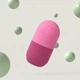 Силиконовый футляр-ролик для льда ICE ROLLER ледяной массажер / криосфера для массажа и ухода за кожей для лица и тела, розовый (86574788) - изображение 2