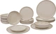 Serwis obiadowy Ambition Craft dla 6 osob bezowy 18-elementowy (5904134202079) (955555917812347) - Outlet - obraz 1