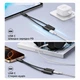 Магнітний аудіоадаптер Ugreen CM821 USB-C - 2xUSB-C PD 60W Hi-Fi 16.4 см Сірий (45800) - зображення 8