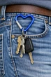 Карабін у формі серця з алюмінієвого сплаву Blue - зображення 7