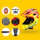 Велосипедний шолом Rockbros TT-32SOYB-S дитячий зі знімною щелепою розмір S Yellow-Orange (TT-32SOYB-S) - зображення 4