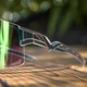 Очки велосипедные Rockbros фотохромные с защитой UV и корректирующей вставкой прозрачные фиолетовые (14110023006) - изображение 6
