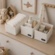 Набор органайзеров ORGANIZE Mini для детского комода 3 шт Белый (WH-MINI-komod) - изображение 2
