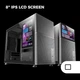Корпус для ПК з LCD-дисплеєм 8'' Mars Gaming MC-LCD Чорний (102062229) - зображення 2
