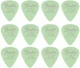 Набор медиаторов Fender 351 Dura-Tone .58 12-Pack, Surf Green - изображение 2