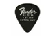 Набор медиаторов FENDER Dura-tone Delrin icks 1.21 mm, 351 Shape - 12 Pack Black - изображение 1