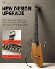 Электроакустическая бескорпусная гитара Donner Music HUSH-Ⅰ Silent Guitar Maple Natural EC1780 - изображение 3
