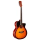 Електроакустична гітара Alfabeto AG110EQ (Sunburst) + чехол - зображення 1