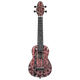 Укулеле Ortega Keiki Pack Super Scale K2SS-RKC Sopano Red Kaleidoscope (комплект) - зображення 1