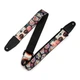 Гитарный ремень Levy's MP2CAL-002 2_ Poly Calaca Guitar Strap – Eyes - изображение 1