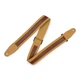 Гітарний ремінь Levy's MC2CG-TAN-TAN Cotton Combo Guitar Strap – Tan Cotton with Tan Leather Strip - зображення 1
