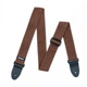 Гитарный ремень Dunlop D0701BR POLY BROWN STRAP - изображение 2