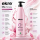 Шампунь для реконструкції пошкодженого волосся EKRE Life.Therapy Shampoo 1000 мл - зображення 2