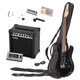 Гитарный набор Yamaha ERG121 GPII (Black) + чехол, комбоусилитель и аксессуары - изображение 1