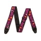 Гитарный ремень Dunlop JIMI HENDRIX BLACKLIGHT MONTEREY PINK STRAP - изображение 2