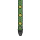 Гитарный ремень Dunlop JIMI HENDRIX BLACKLIGHT FILLMORE GREEN STRAP - изображение 3