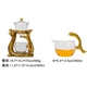 Заварочный чайник Golden Dragon с магнитным замком, термостойким стеклом и встроенным фильтром (62AF5C7C7798) - изображение 2