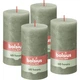 Свічки 4 шт. час горіння 60 годин, Bolsius Rustic Pillar - зображення 1