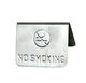 Настольная табличка NO SMOKING из нержавеющей стали 7,5×5,5 см для кафе и ресторана (C0C8B1E223A9) - изображение 2