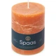 Свеча для дома оранжевая Spaas Rustic Pillar - изображение 1
