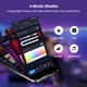 Настінні модульні Smart LED панелі DIY-SLX06 RGBIC 177LED з Bluetooth та пультом, AC 100–240V (набір із 4шт.) Білий - зображення 4