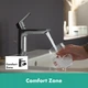 Змішувач hansgrohe Logis для раковини з зливним набором, хром 71251000 - зображення 8