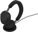 Навушники Jabra Evolve3 75 UC Link 390a + charger Black (37599-989-989) - зображення 1