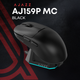 Ігрова бездротова миша Ajazz AJ159P MC -3 Mod-Black-3311 Charging Dock - зображення 5