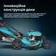 Бензинова газонокосарка самохідна 56см 25–75мм 3000м² Мульчування 65л Könner & Söhnen KS 56LMG-SP - изображение 8