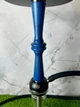 Кальян Aroma Hookah Azure Wood — высокий кальян 60 см с синей деревянной отделкой и шахтой из нержавеющей стали - изображение 3