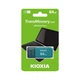 USB флеш накопитель Kioxia 64GB TransMemory U202 Light Blue USB 2.0 (LU202L064GG4) - изображение 3