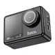 Экшн-камера HOCO DV101 4K 120FPS Wi-Fi черная с двумя экранами, кейсом и Type-C - изображение 7